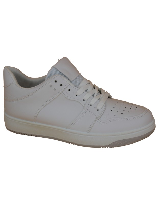 DEPORTIVO BASIC CLON NK AIR BLANCO