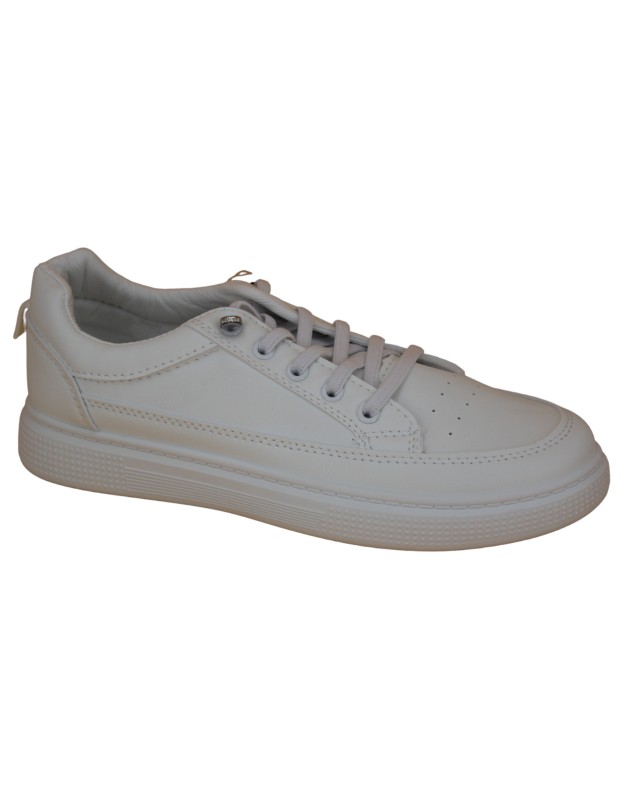 DEPORTIVO BASIC CORDON GOMAS BLANCO