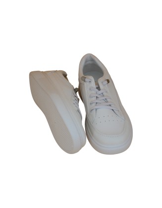 DEPORTIVO BASIC CORDON GOMAS BLANCO